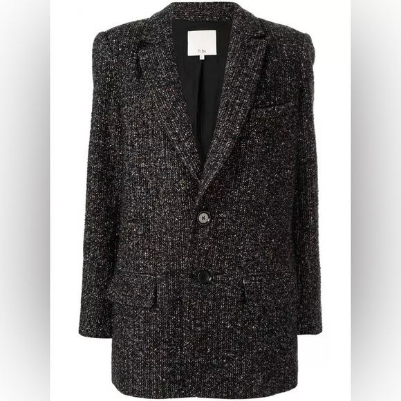 EUC Tibi Multicolor Tweed Women's Blazer - Picture 1 of 9